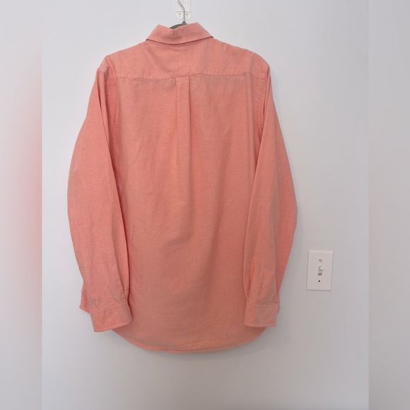 NWOT Men’s Ralph Lauren Cotton Oxford Button Up Shirt in Salmon -… - Picture 6 of 10